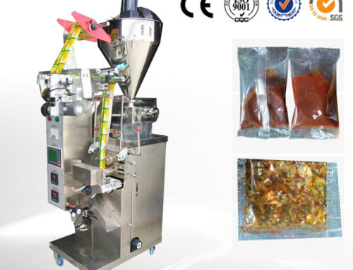 Thick liquid and viscous jam filling and packaging machine